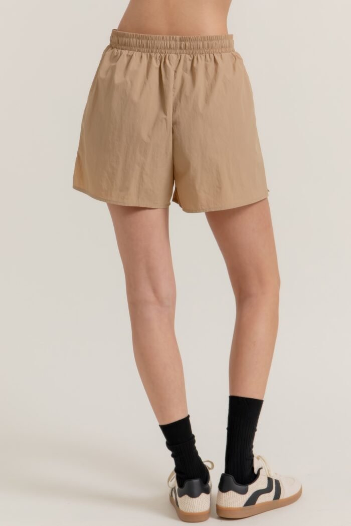 Anorak side slit workout shorts - image 18