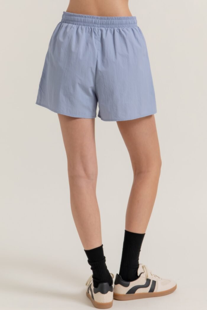 Anorak side slit workout shorts - image 12