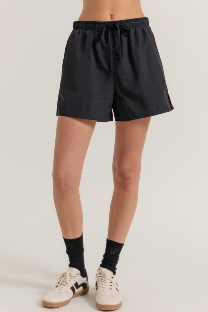 Anorak side slit workout shorts - image 20