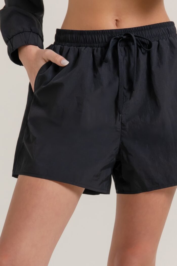 Anorak side slit workout shorts - image 21