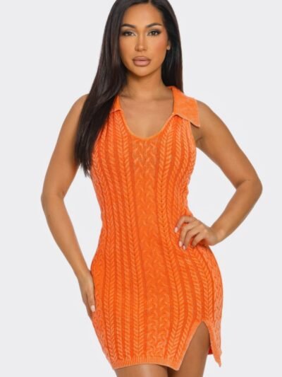 Mineral Wash Bodycon Dress Mineral Wash Dress