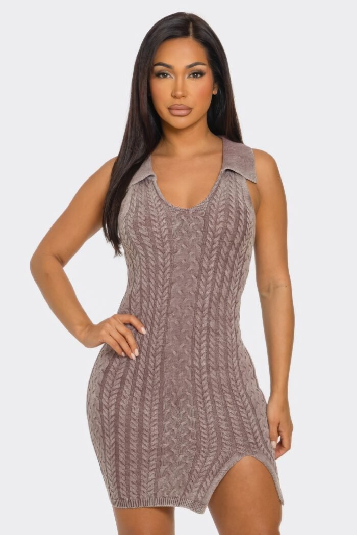 Mineral wash dress - image 1
