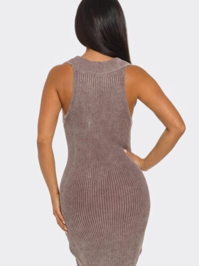 Mineral Wash Bodycon Dress Mineral Wash Dress