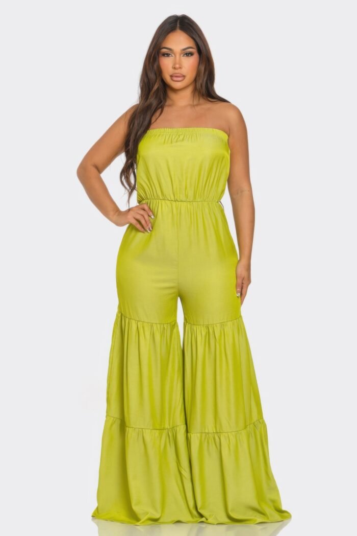 Jumpsuit ruffle hem - image 16