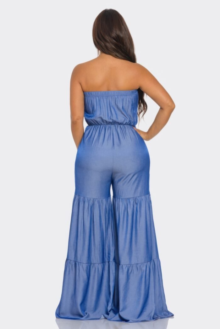 Jumpsuit ruffle hem - image 15