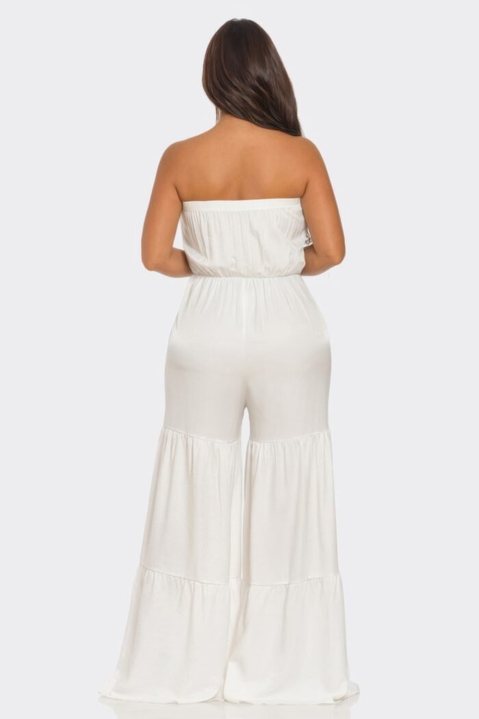 Jumpsuit ruffle hem - image 9