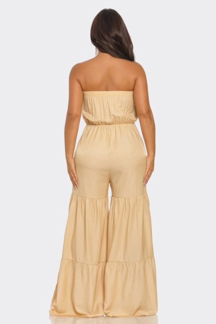 Jumpsuit ruffle hem - image 4