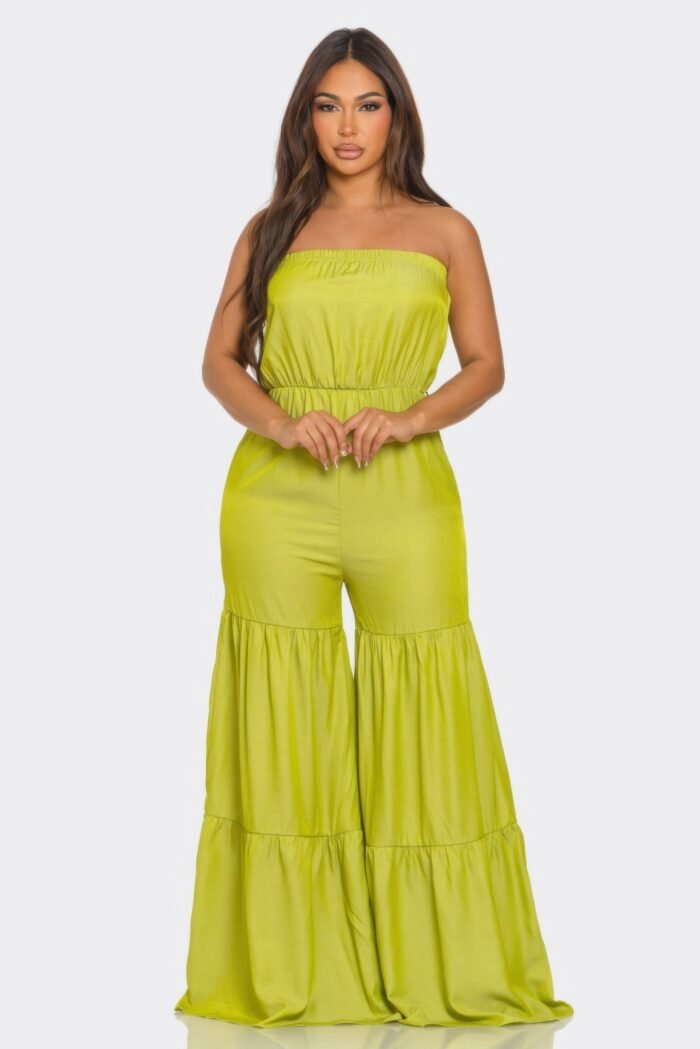 Jumpsuit ruffle hem - image 17