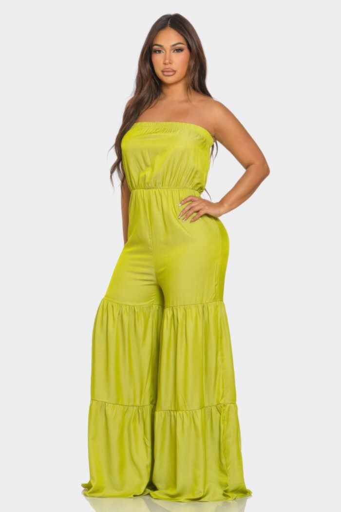 Jumpsuit ruffle hem - image 18