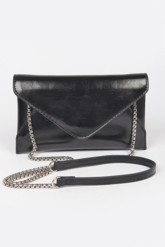 Metallic small envelope clutch - image 7