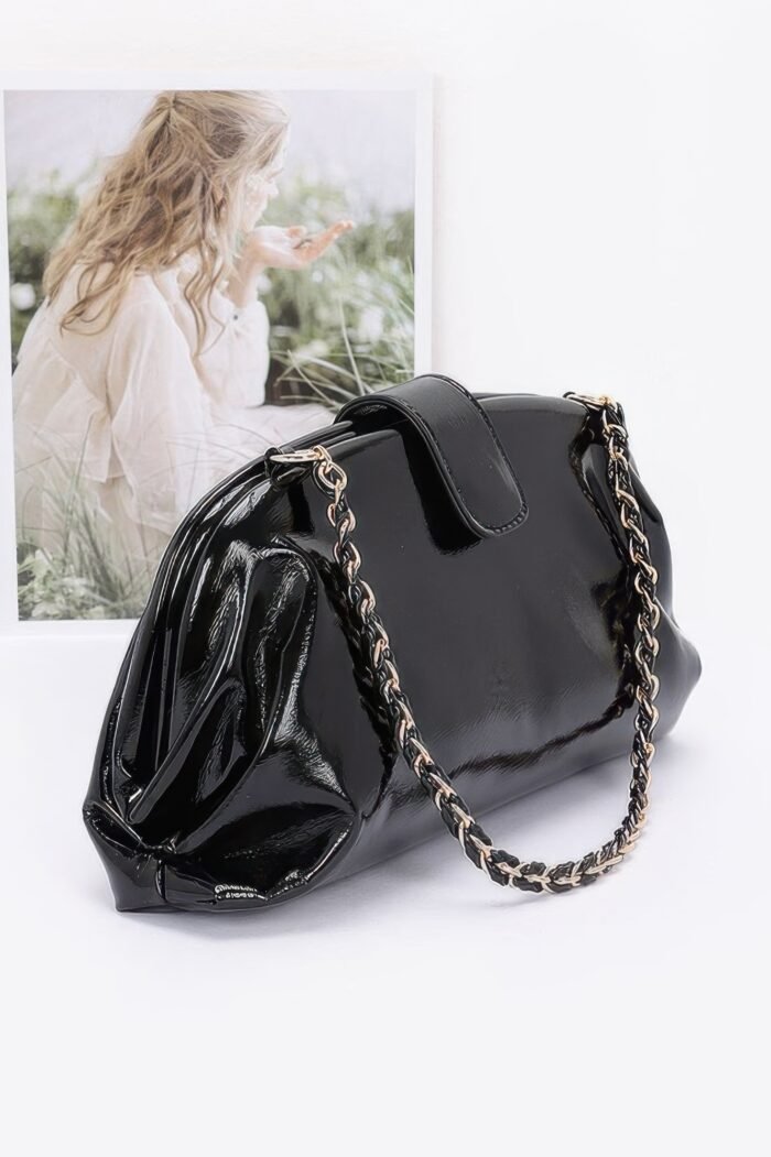 Enamel Frame Shoulder Bag - Image 2