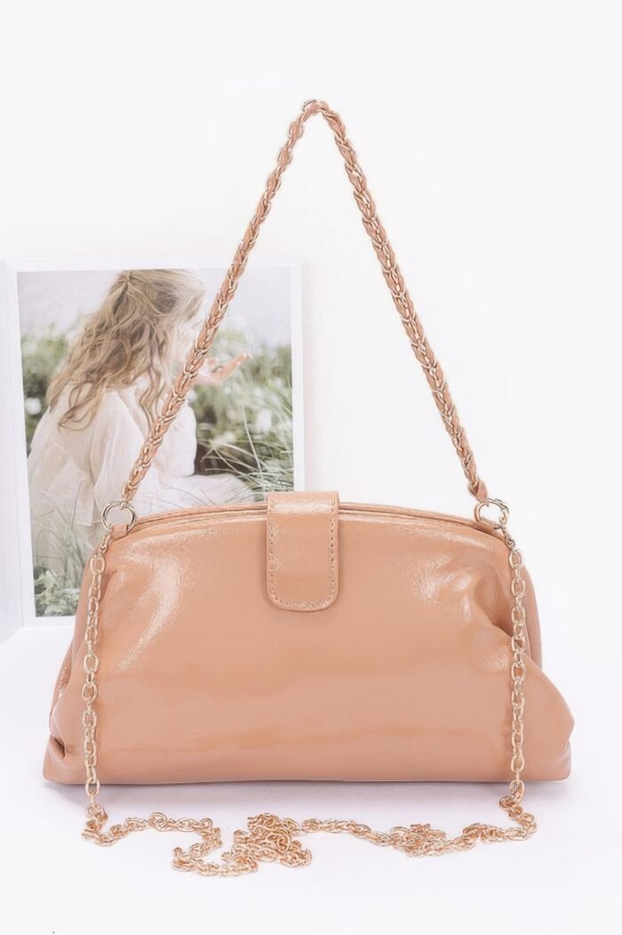 Enamel Frame Shoulder Bag - Image 5