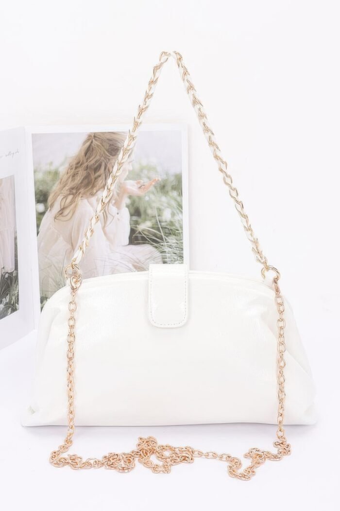 Enamel Frame Shoulder Bag - Image 7