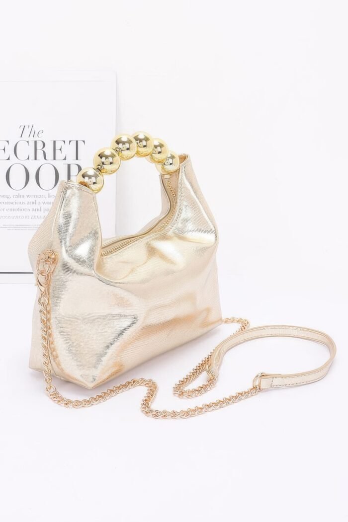 Metallic ccb ball handle bag - image 4