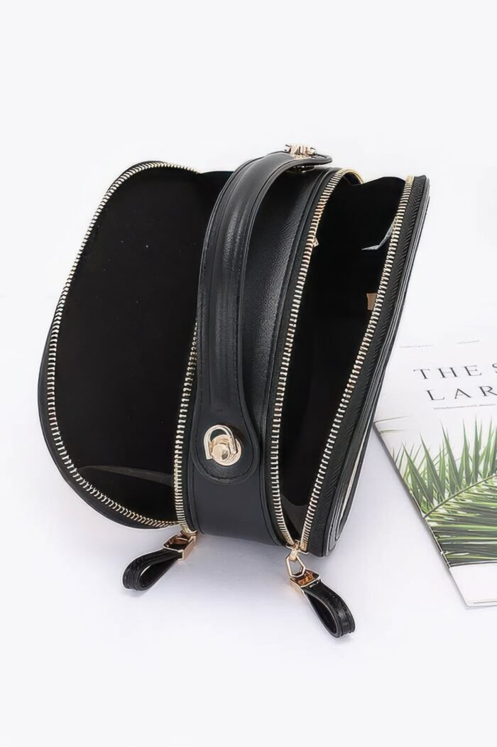Faux straw bowling bag - image 5