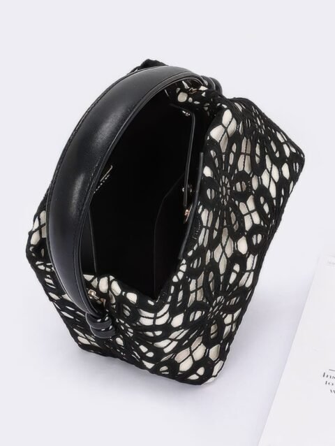 Crochet Top Handle Clutch