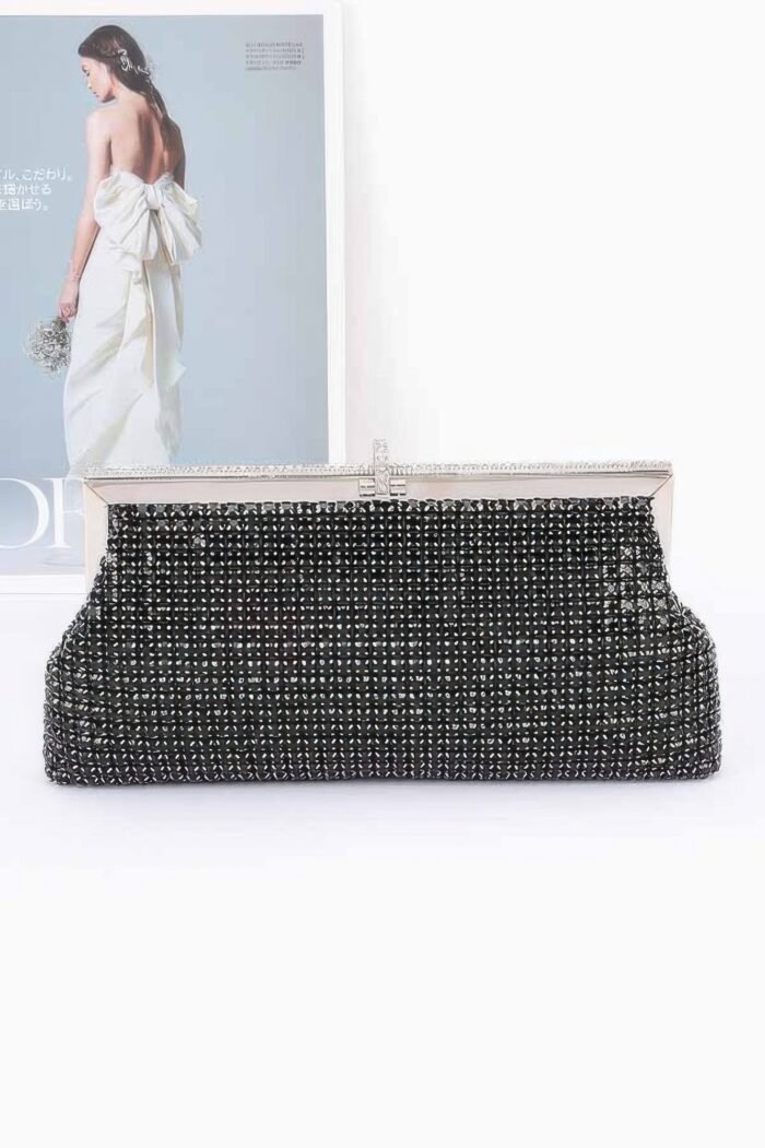 Rhinestone party clutch - image 3