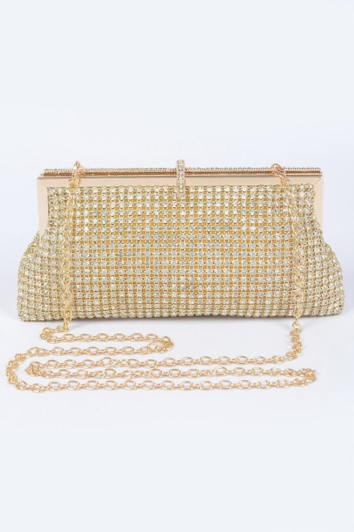 Rhinestone party clutch - image 13