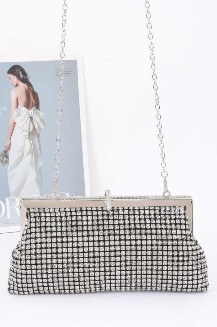 Rhinestone party clutch - image 14