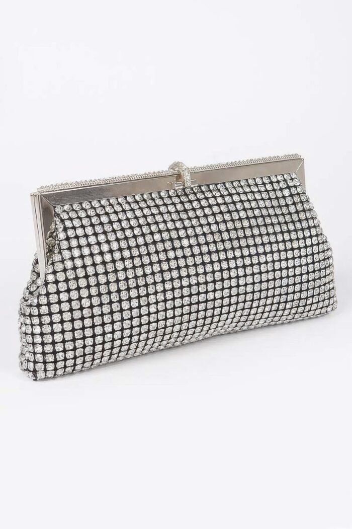 Rhinestone party clutch - image 17