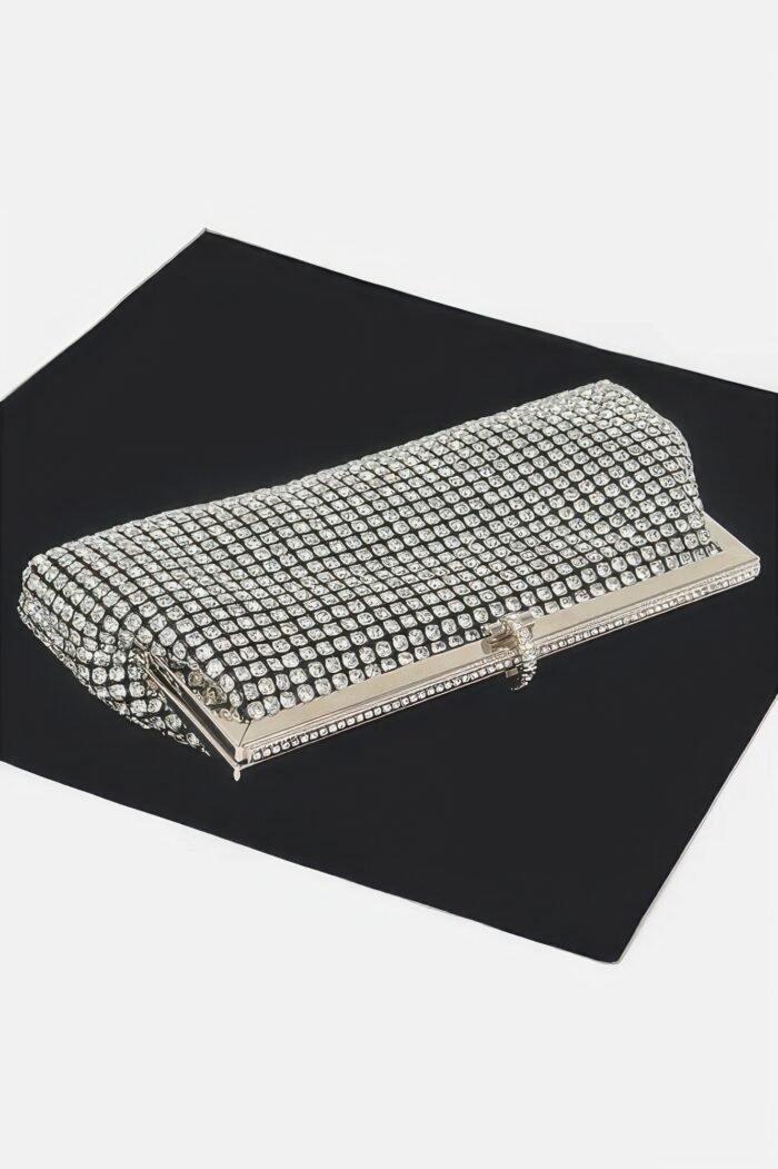 Rhinestone party clutch - image 19