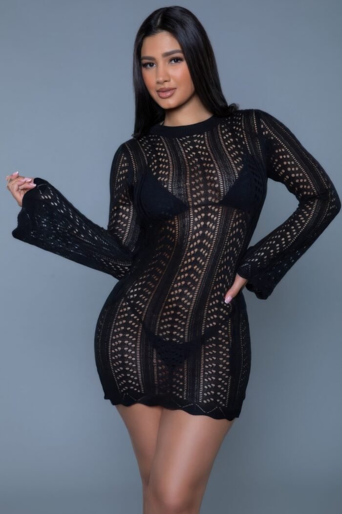 Kinsley Crochet Mini Dress - Image 2