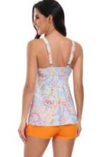 Printed Sleeveless Ruffle Two Pieces Swimsuits - Image 11