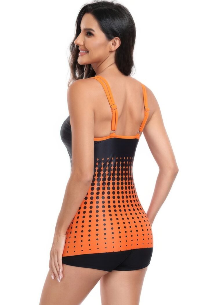 Two pieces dot print sleeveless fit swimsuits - image 14