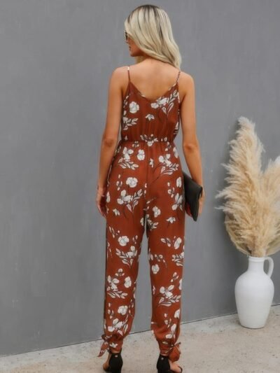 V Neck Spaghetti Straps Jumpsuit V Neck Spaghetti Straps Jumpsuit