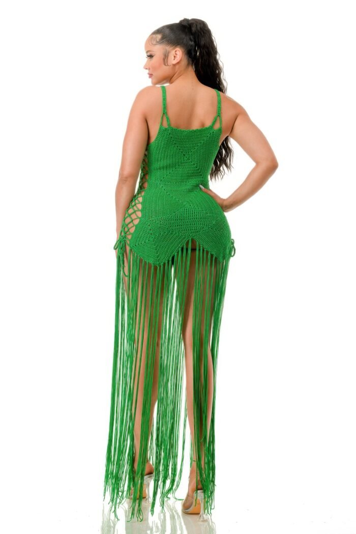 Crochet Dress Bottom Fringe - Image 10