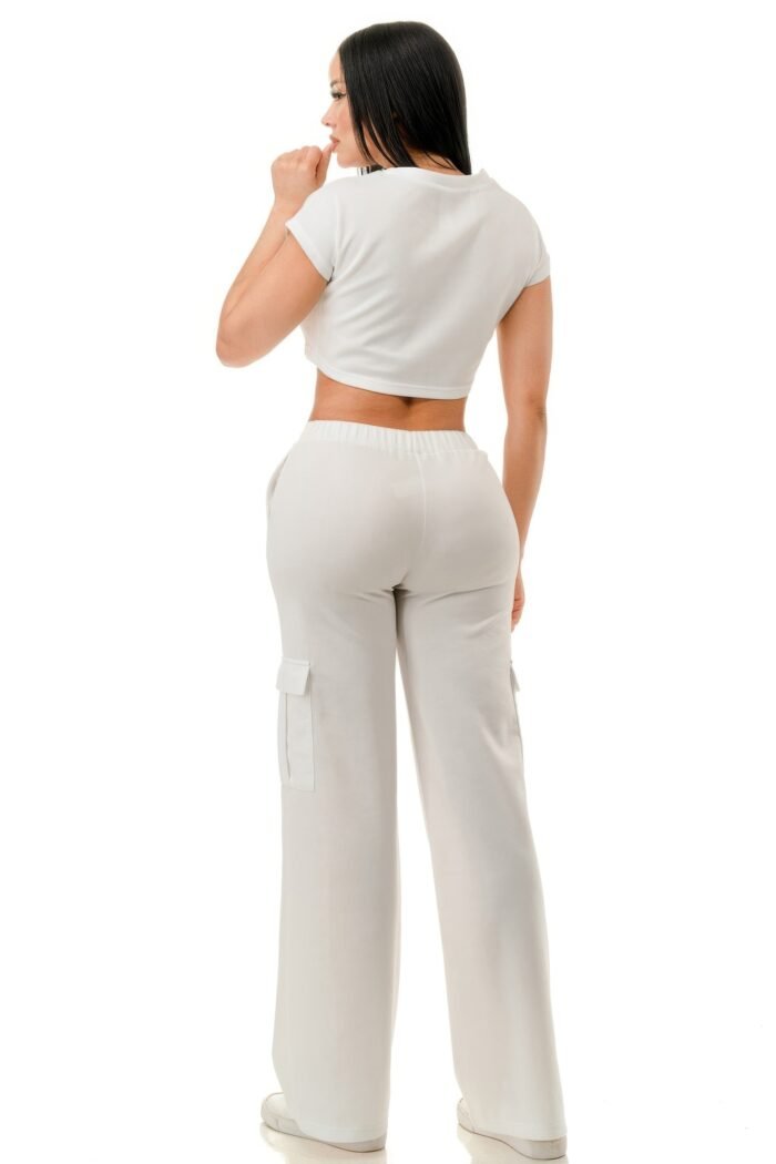 Wide Pants Cargo Set - Image 3