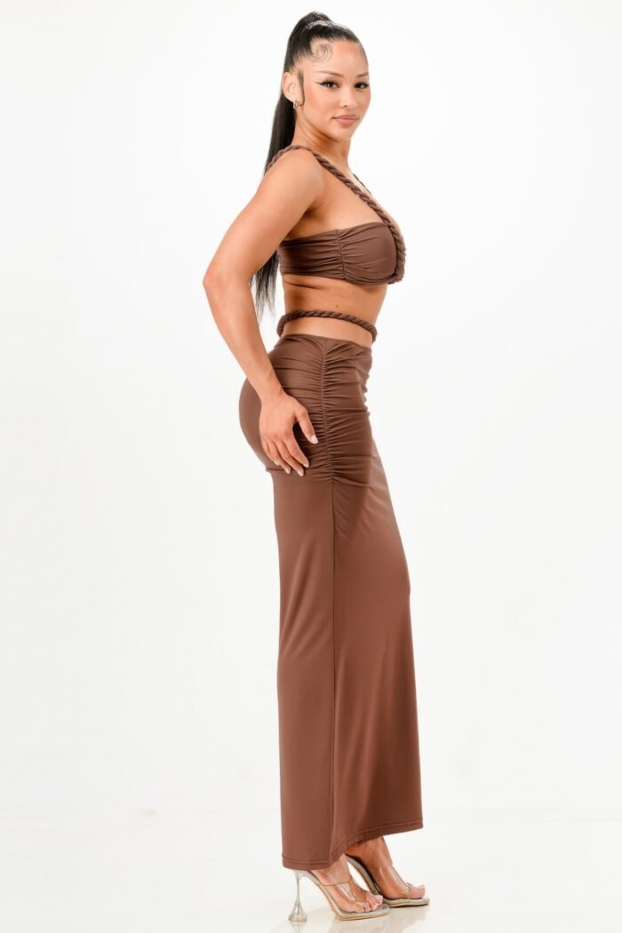 Cord Top And Skirt Set - Image 4