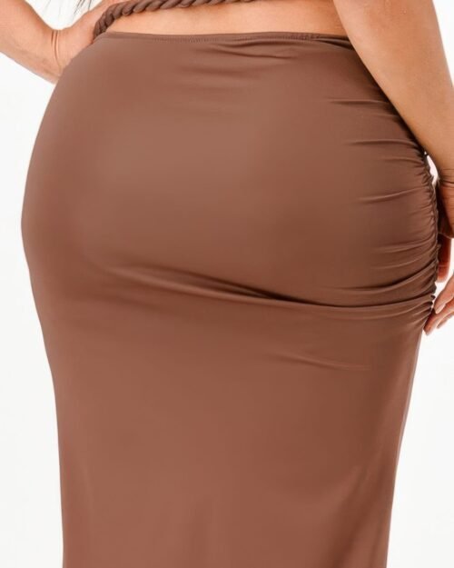 cord top and skirt set