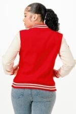 Patch Varsity Bomber Jacket