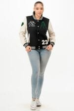Patch Varsity Bomber Jacket