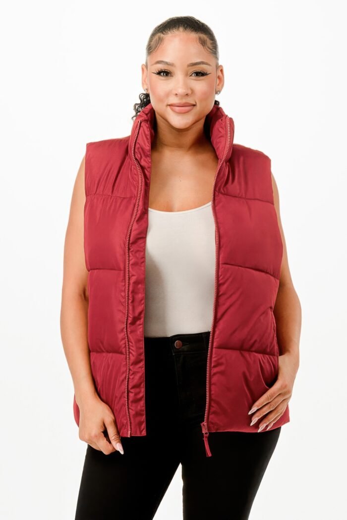 Oversized Puffer Vest - Image 2