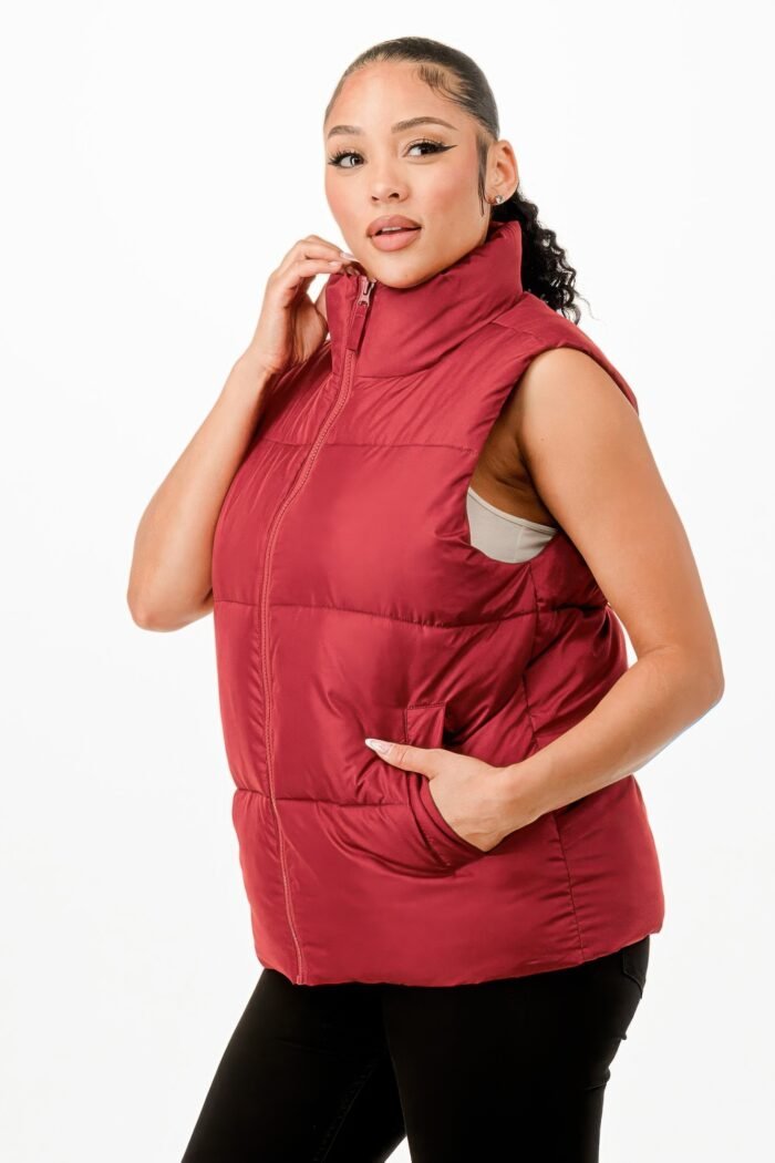 Oversized Puffer Vest - Image 3