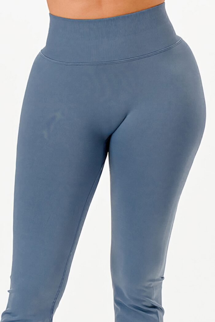 Premium Seamless Bell Bottom Work Out Flare Pants - Image 7
