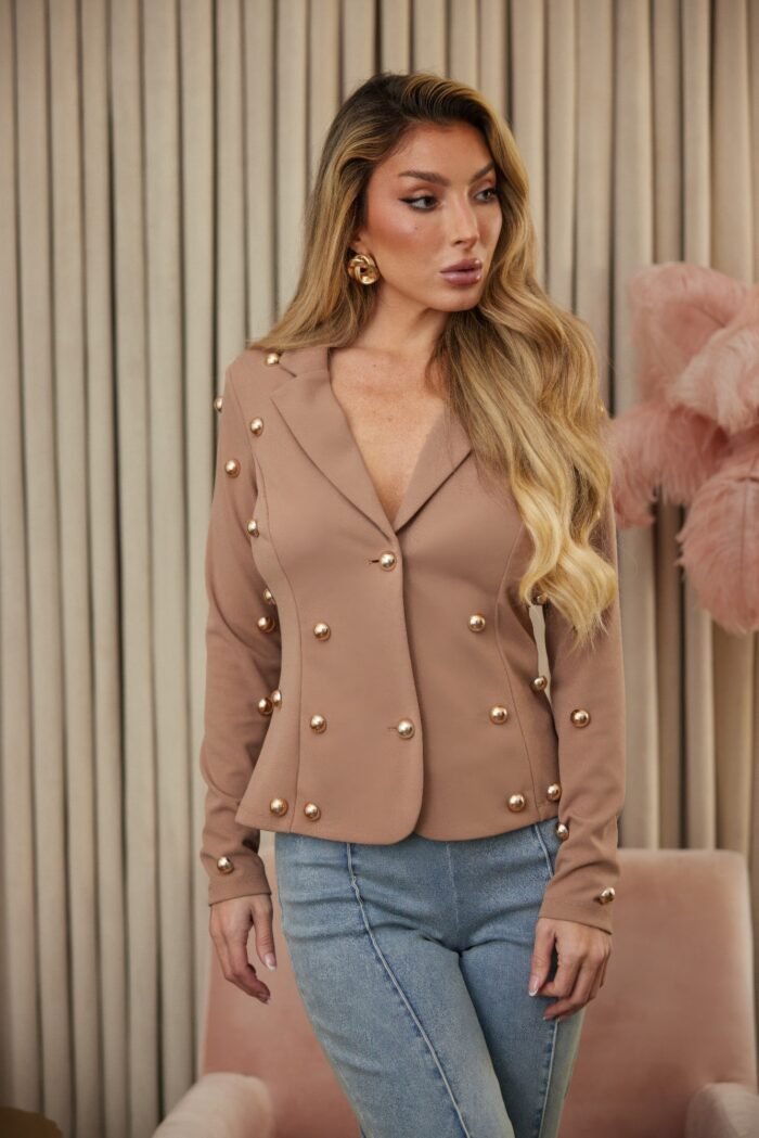 Stud Detailed Fashion Jacket - Image 3