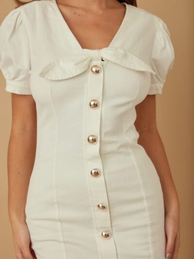 Cute Button Up Short Dress Cute Button Up Short Dress
