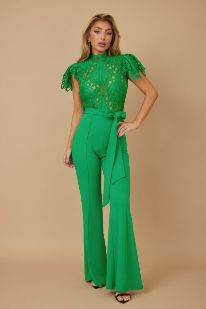 Fashion Crochet Jumpsuit - Image 5