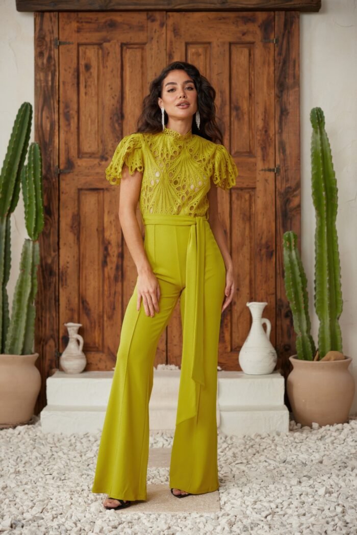 Fashion Crochet Jumpsuit - Image 3