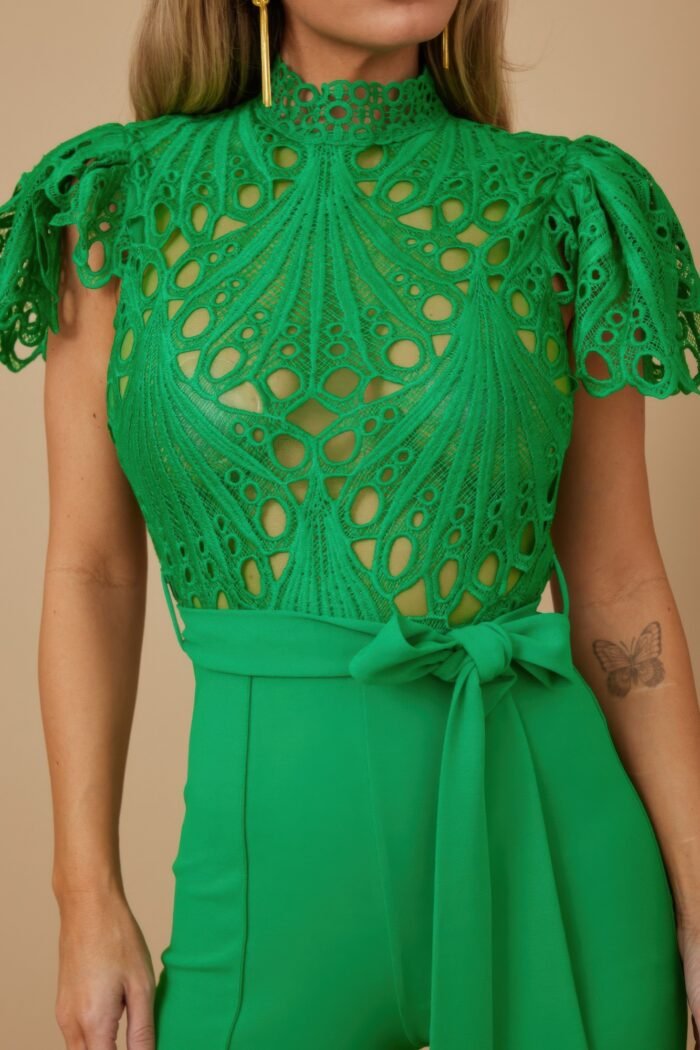 Fashion Crochet Jumpsuit - Image 7