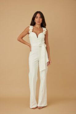 Intertwined Ring Detail With Strap Jumpsuit