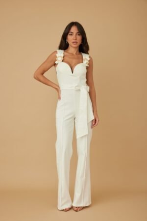 Intertwined Ring Detail With Strap Jumpsuit