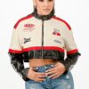 Colorblock Crop Jacket