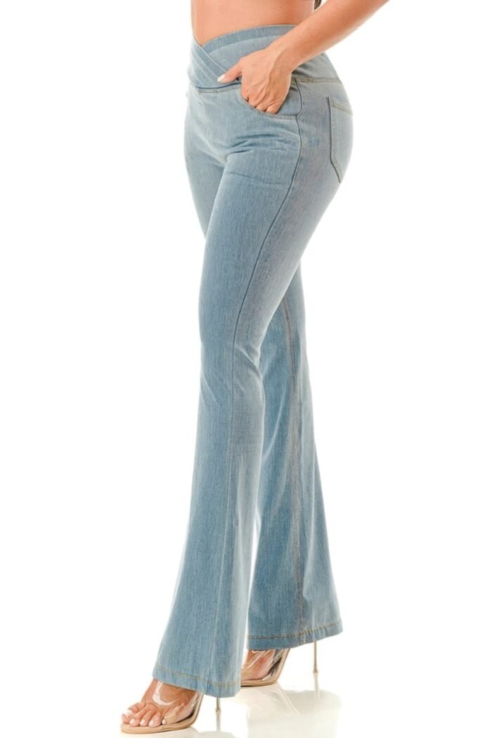 Light Weight Flare Jeans - Image 3