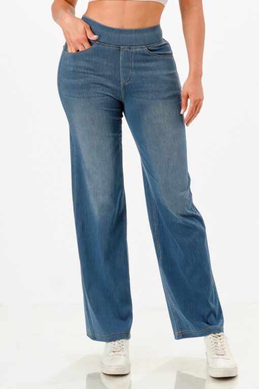 Ultra Soft Flare Baggy Jeans - Image 3