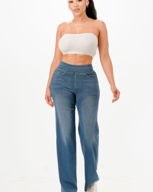 ultra soft flare baggy jeans