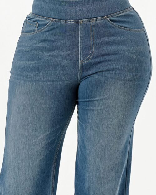 ultra soft flare baggy jeans